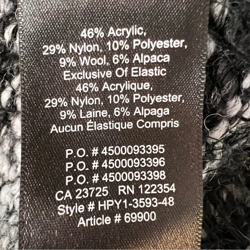 Aritzia Babaton Titus Cropped Alpaca Wool Turtleneck Sweater Size XS Neutral - Picture 9 of 10